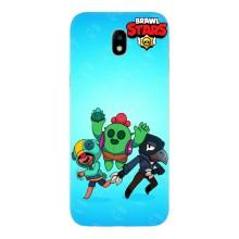 Чехлы Brawl Stars для Samsung Galaxy J7 2017 (J730F европейская версия) (AlphaPrint)