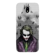 Чехлы с картинкой Джокера на Samsung Galaxy J7 2017 (J730F европейская версия) (Joker клоун)