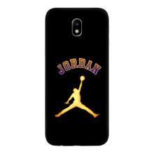 Чехлы для Samsung Galaxy J7 2017 (J730F европейская версия) - с картинкой JORDAN (AlphaPrint) – Jordan Gold