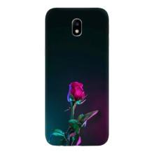 Чохли з принтом Троянд для Samsung Galaxy J7 2017 (J730F европейская версия) – Нічна троянда