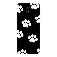 Чохли з собаками для Samsung Galaxy J7 2017 (J730F европейская версия) (VPrint) (Сліди собаки)