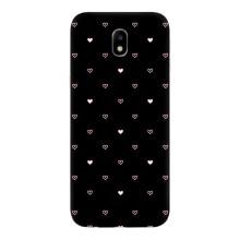 Чехлы с тематикой "Маленькие Сердечки" на Samsung Galaxy J7 2017 (J730F европейская версия) – Маленькие сердечки