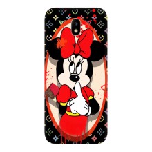 Чехол Disney Mouse Samsung Galaxy J7 2017 (J730F европейская версия) (PREMIUMPrint) (Минни Маус ЛВ)