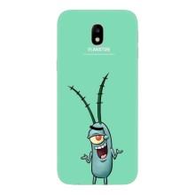 Чохол Губка Боб для Самсунг J7 2017, J7 европейська версія – Персонаж Планктон