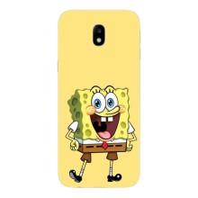 Чохол Губка Боб для Самсунг J7 2017, J7 европейська версія – Веселий Спанч Боб