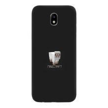 Чохол Майнкрафт на Samsung Galaxy J7 2017 (J730F европейская версия) (AlphaPrint) Minecraft (Овечка Майнкрафт)