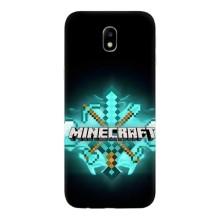 Чехол майнкрафт для Samsung Galaxy J7 2017 (J730F европейская версия) – MineCraft 2