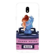 Чохол з друком для Samsung Galaxy J7 2017 (J730F европейская версия) - (Мода) (AlphaPrint) (На машині)