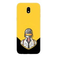 Чеjхол PUBG для Самсунг J7 2017, J7 европейська версія (AlphaPrint) (Пабг в шоломі)
