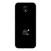Чохол з картинками на чорному фоні для Samsung Galaxy J7 2017 (J730F европейская версия) – Книжки