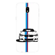 Чохол для Самсунг J7 2017, J7 европейська версія - з принтом БМВ (AlphaPrint) (Машина БМВ)