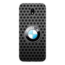 Чохол для Самсунг J7 2017, J7 европейська версія - з принтом БМВ (AlphaPrint) (Знак БМВ)