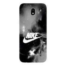 Чохол для Samsung Galaxy J7 2017 (J730F европейская версия) - з принтом Найк (AlphaPrint) (Лого Найк)