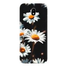 Чохол з ромашками на Samsung Galaxy J7 2017 (J730F европейская версия) – Білі ромашки