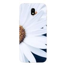 Чохол з ромашками на Samsung Galaxy J7 2017 (J730F европейская версия) – Пів ромашки