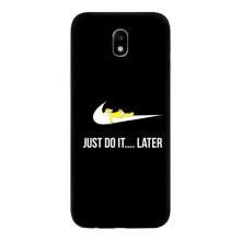 Чjхол з Сімпсонами для Samsung Galaxy J7 2017 (J730F европейская версия) (VPrint) (Гомер Later)