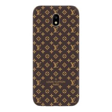 Чехол Стиль Louis Vuitton на Samsung Galaxy J7 2017 (J730F европейская версия) (Фон Луи Виттон)