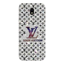 Чехол Стиль Louis Vuitton на Samsung Galaxy J7 2017 (J730F европейская версия) (Яркий LV)