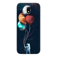 Космічні Чохли для Самсунг J7 2017, J7 европейська версія (VPrint) (Планети кульки)