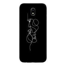 Силиконовые Чехлы Любимому человеку для Samsung Galaxy J7 2017 (J730F европейская версия) – Влюбленная пара