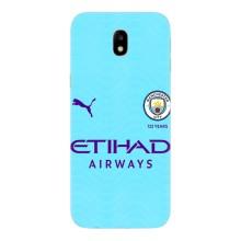 Силіконові Чохли з принтом Футбол на Samsung Galaxy J7 2017 (J730F европейская версия) – Man City