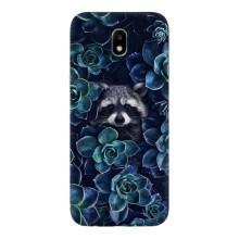 Силіконовий Чохол з Энотами  на Samsung Galaxy J7 2017 (J730F европейская версия) – В квітах