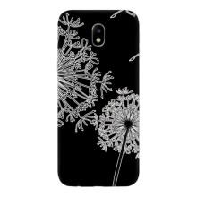 Силиконовый Чехол с одуванчиками на Samsung Galaxy J7 2017 (J730F европейская версия) – Одуванчики