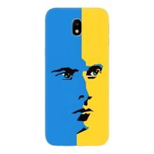 Украинские Чехлы для Samsung Galaxy J7 2017 (J730F европейская версия) с картинкой УПА (AlphaPrint) – Степан Бандера