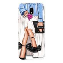 Силіконовый Чохол на Samsung Galaxy J7 2017 (J730F европейская версия) з картинкой Модных девушек – Мода