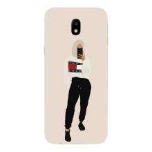 Силіконовый Чохол на Samsung Galaxy J7 2017 (J730F европейская версия) з картинкой Модных девушек – Стильна