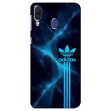 Чохли Адидас для Samsung Galaxy M20 (M205) (AlphaPrint) (Синій Адідас)