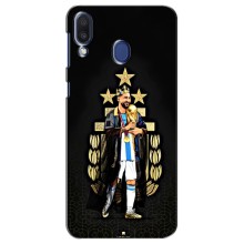 Чохли для Samsung Galaxy M20 (M205) (Leo чемпіон) (AlphaPrint) (Мессі Король)