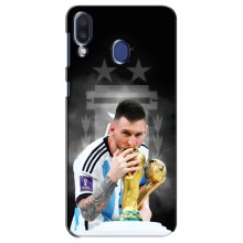 Чохли для Samsung Galaxy M20 (M205) (Leo чемпіон) (AlphaPrint) (Мессі Чемпіон)