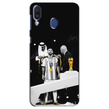 Чохли для Samsung Galaxy M20 (M205) (Leo чемпіон) (AlphaPrint) (Мессі коронований)