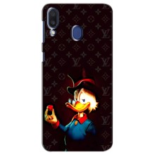 Чехлы для Samsung Galaxy M20 (M205) - Скрудж МакДак Louis Vuitton (PREMIUMPrint) – Скрудж с бриллиантом