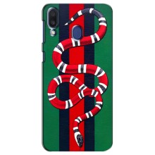 Чохли  GUCCI для Самсунг Ґелексі М20 (AlphaPrint) (Gucci змія)
