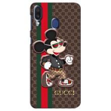 Чохли  GUCCI для Самсунг Ґелексі М20 (AlphaPrint) (Маус Гуччі)