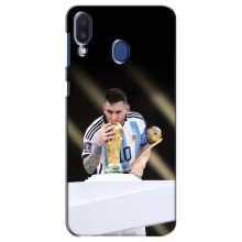 Чехлы Лео Месси Аргентина для Samsung Galaxy M20 (M205) (Кубок Мира)