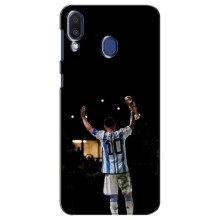 Чехлы Лео Месси Аргентина для Samsung Galaxy M20 (M205) (Лео Чемпион)