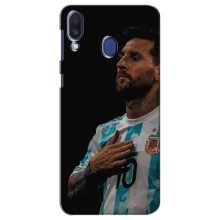 Чехлы Лео Месси Аргентина для Samsung Galaxy M20 (M205) (Месси Капитан)