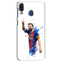 Чохли Мессі для Samsung Galaxy M20 (M205) (AlphaPrint) (Лео Мессі)
