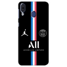 Чохли PSG для Samsung Galaxy M20 (M205) (AlphaPrint) (футболка ПСЖ)