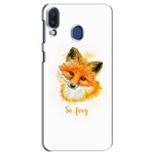 Чохли з картинкою Лисичка для Samsung Galaxy M20 (M205) (VPrint) (Дівчинка Лиса)