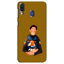 Чохли з картинкою собаки Патрон для Samsung Galaxy M20 (M205) (AlphaPrint) (ЗСУ Патрон)