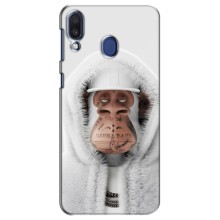 Чохли з Мавпами NFT для Samsung Galaxy M20 (M205) (AlphaPrint) (мавпа NFT в тату)