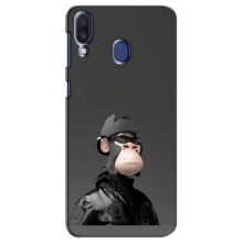 Чохли з Мавпами NFT для Samsung Galaxy M20 (M205) (AlphaPrint) (стильна мавпа NFT)