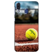 Чохли з прінтом Спортивна тематика для Samsung Galaxy M20 (M205) – Тенісний корт