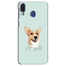 Чохли з собаками для Samsung Galaxy M20 (M205) (VPrint) (Коргі)