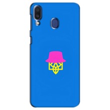 Чохли для Samsung Galaxy M20 (M205) Укр. Символіка (AlphaPrint) (Шапка на гербу)