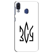 Чохли для Samsung Galaxy M20 (M205) Укр. Символіка (AlphaPrint) (ЗСУ герб)